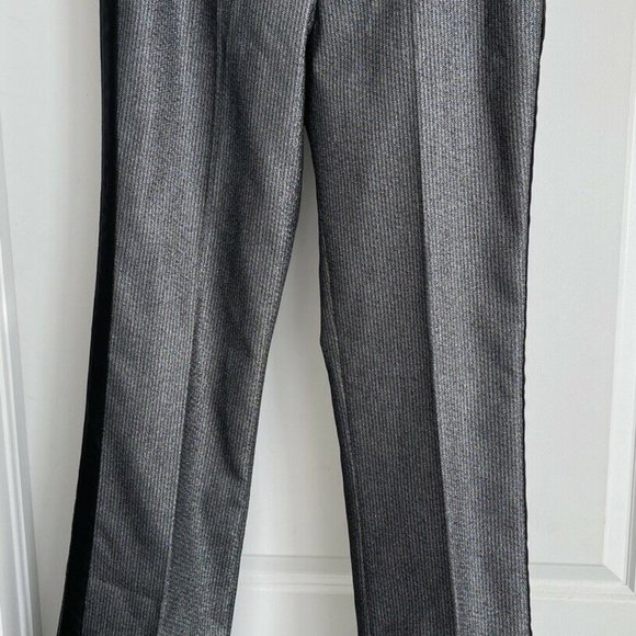 Redemption Black/Silver Shimmer Smocked Blazer Satin Pant Suit. - Picture 5 of 9